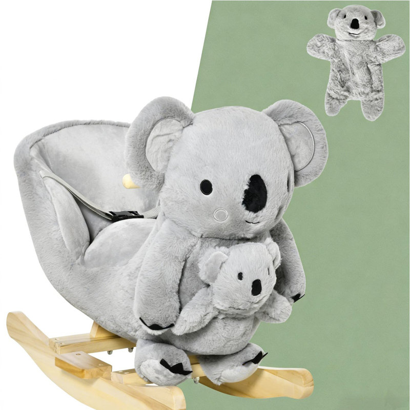Cheval à bascule en forme de koala, cheval à bascule pour enfants