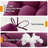 Outdoor Chaise Lounge Chair Cushion 72 X 22 X 4 Inches 100% Waterproof Polyester Patio Pool Lounge Chair Cushion For Outdoor Furniture With Ties,Plum-487713172