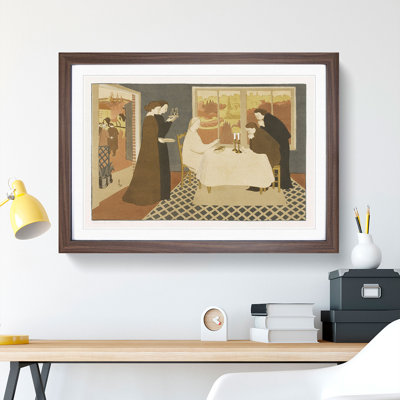 The Pilgrims of Emmaus by Maurice Denis - Picture Frame Painting