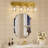 Dimmable Bathroom Vanity Light with Crystal Shade-2066638225-2066638224