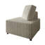 Siège d'angle en velours beige-770007238