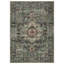 Tapis floral vert doux lavable à la machine avec envers antidérapant pour le salon et la chambre à coucher-678118293