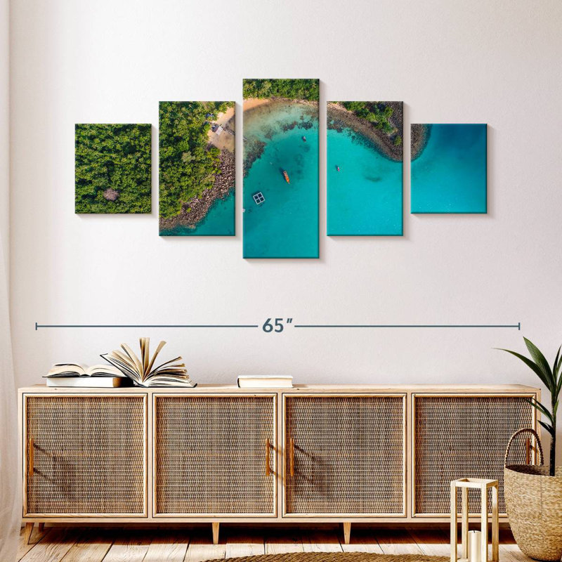 Forêt des Caraïbes, H 24 po x l 55 po