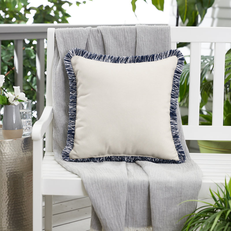  Housse et insert de coussin extérieur d'extérieur, Toile Sunbrella® naturel