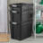 Sterilite Rugged Industrial Stackable Storage Tote w/ Lid, Black-115281024