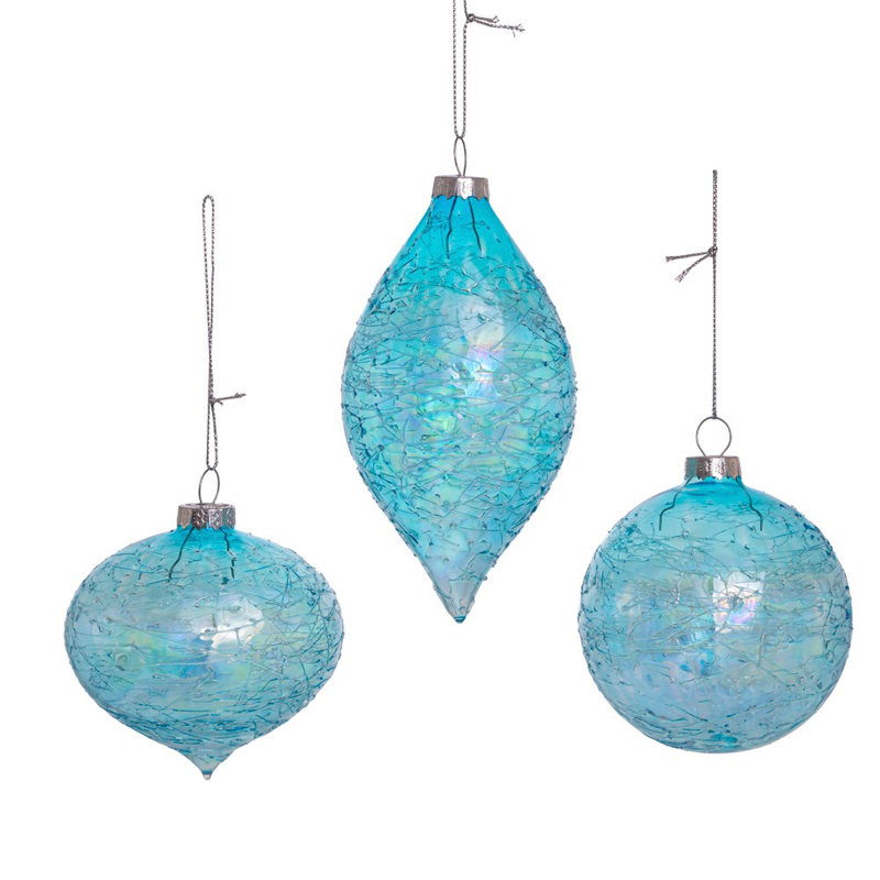 3.15'' Glass Ball Ornament