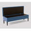 Alyana Wide Tufted Rectangle Ottoman Storage Bench - Upholstery Velvet Shoe Bench with Turned Wooden Legs-325840207-326681122