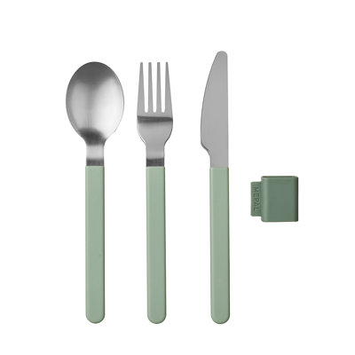 Plastic Utensil Storage Set
