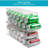 Sorbus Clear Acrylic Stackable 12 Soda and Can Organizer with Lids