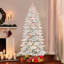 7.5' Artificial Fir Christmas Tree with Color & Clear Lights