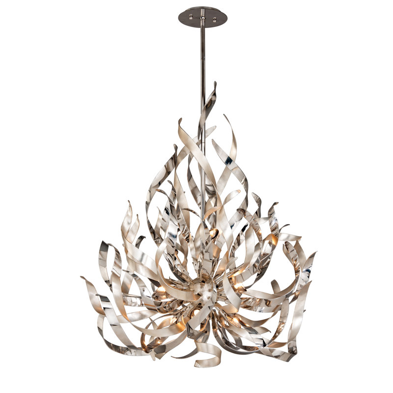 Graffiti 9-Light Unique / Statement Geometric Chandelier