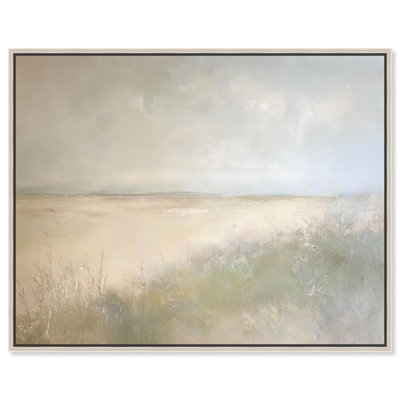 Coucher de soleil sur le sable, paysage de ferme par Art Remedy