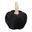 Ensemble de 2 - 9,5 "grandes citrouilles noires - Bruce a conçu pour les vacances d'Halloween