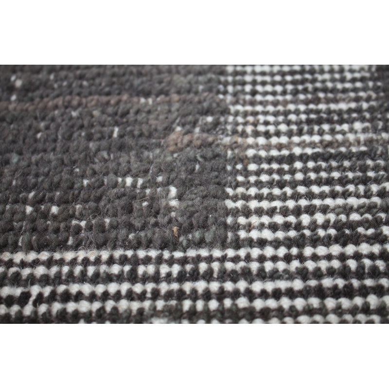 Lehner Geometric Wool Hand Woven Area Rug, Rectangle 140 x 200cm
