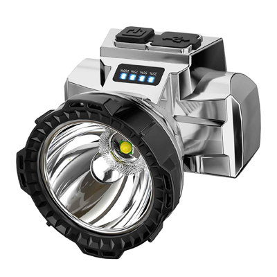 Night Light Super Bright Rechargeable High Power Headlamp, Outdoor Camping, Fishing, Lithium Battery, Head Mounted Flashlight