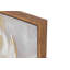 FLOWERS 80% HAND PAINTED SET 2 CANVAS 80x4x80 CM - 2 Piece Floater Frame Print Set on Canvas