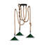 Lundys 3 - Light Green/Black Pendant-1012484810