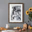 «Black and White Mix III» - Peinture encadrée-1286697508-1286697509