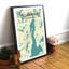 Yellowknife City Map - No Frame Print-1559909375