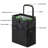 Hanging Car Trash Can Multipurpose Collapsible Auto Organizer Garbage Bin with Storage Pockets