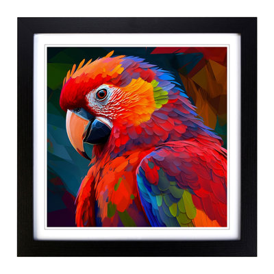 Parrot Fauvism - Framed Print