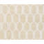 Cotton Geometric Area Rug in Gold