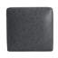 Black Pu Leather Footrest - Sleek And Contemporary For Living Area Modern Square Faux Upholstery Practical Design-324906187
