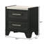 Table de chevet 2 tiroirs 1Pc