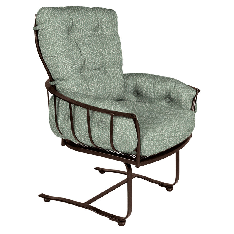 Monterra Outdoor Lounge Chair, Adena Shale, Copper Creek