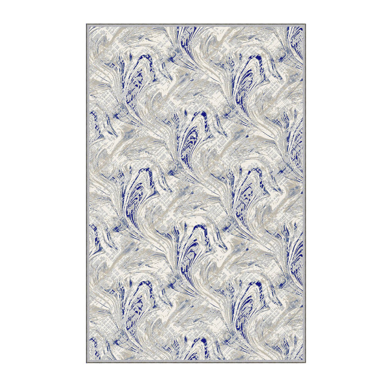 Antibacterial Hall Carpet, 3D Digital Printed, 3.3 x 4.9 ft | 100% Polyester, 0.3 in Pile Height, Non-Slip Underside, Machine Washable, Durable & Easy Care | Perfect for Living Room, Entryway & Home Décor