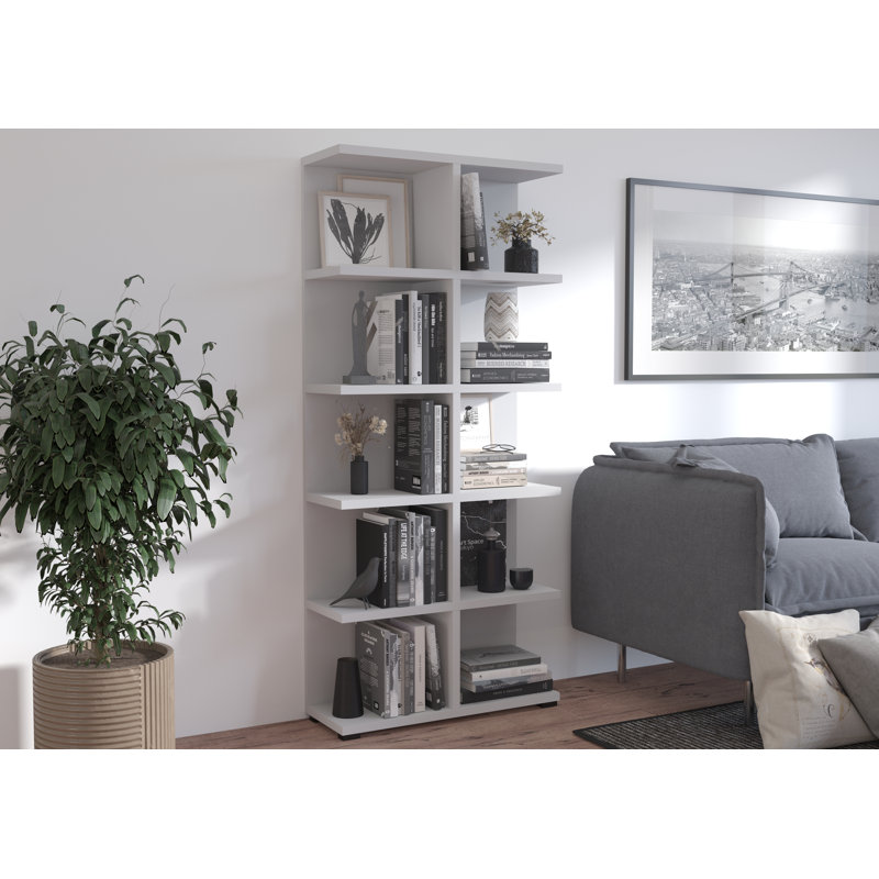 Badi Brayden Studio 184cm H Book Stand, White