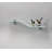 Wallscapes 6" X 18" Opaque Mini Wave Shelf Kit-1816338702
