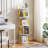 Jadeyn Rotating Bookshelf 4 Tier 360° Revolving Floor Standing Bookcase Corner Organizer Display-210833822