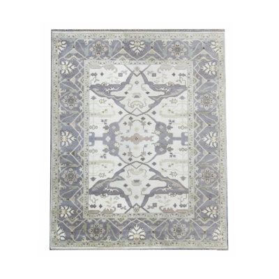 Tapis ivoire 8 x 10 Oushak