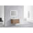 Carolgene 35.85 " W Free Standing Wall Mounted 1 Single Vanity Bathroom Vanity With Acrylic Top