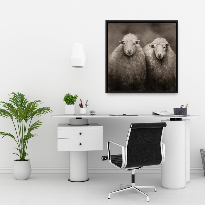 " Sheep Sepia "