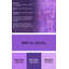 Tapis mauve Mid-Century Modern 2833-829260603