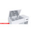Ellian Dressing Table with Flip-Up Mirror, Makeup Vanity with 1 Drawer, 2 Cabinets and 3 Open Shelves-350264397