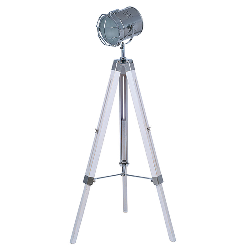 Barreiro 139cm White Tripod Floor Lamp