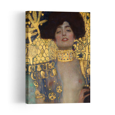 Judith, 1901 Abstract Contemporary Portrait Wall Art Print