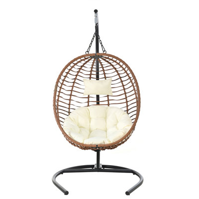 Balancelle Egg avec support pour l'intérieur et l'extérieur