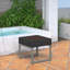 Dannyelle Outdoor Square Side Table