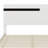 Modern High Gloss 3-Piece Bedroom Set Floating Bed Frame Platform Bed With LED Light & 2 Nightstands