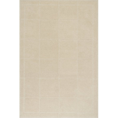 Sahar Solid Modern Wool Rug