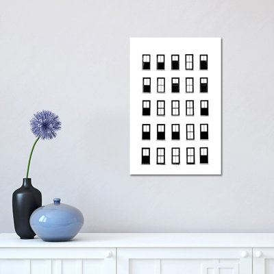 NYC In Pure B&W III 1 Piece Wrapped Canvas Wall Art