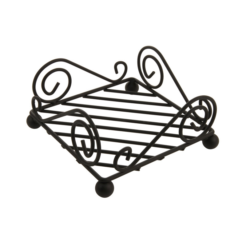 Porte-serviettes de table Jessica, Noir