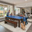 Table multi-jeux 7-en-1 7-en-1 avec table de billard, tennis de table et table de billard