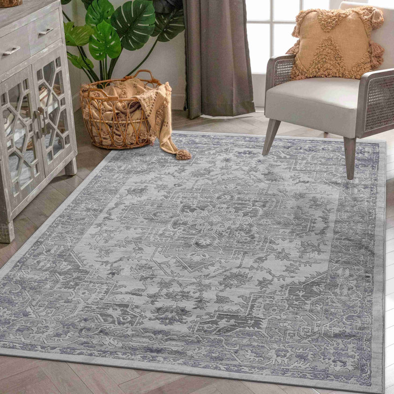 Collection Oriental Area Rug, Rectangle 5'3" x 7'6"
