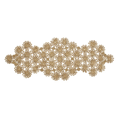 Flores Wheat Straw Table Runner