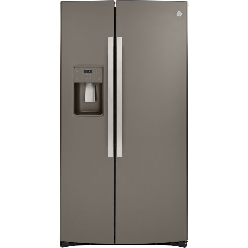 Counter Depth Side by Side Refrigerator, Slate